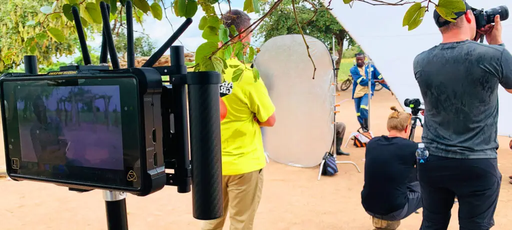 Live Access Zambia behind the scenes